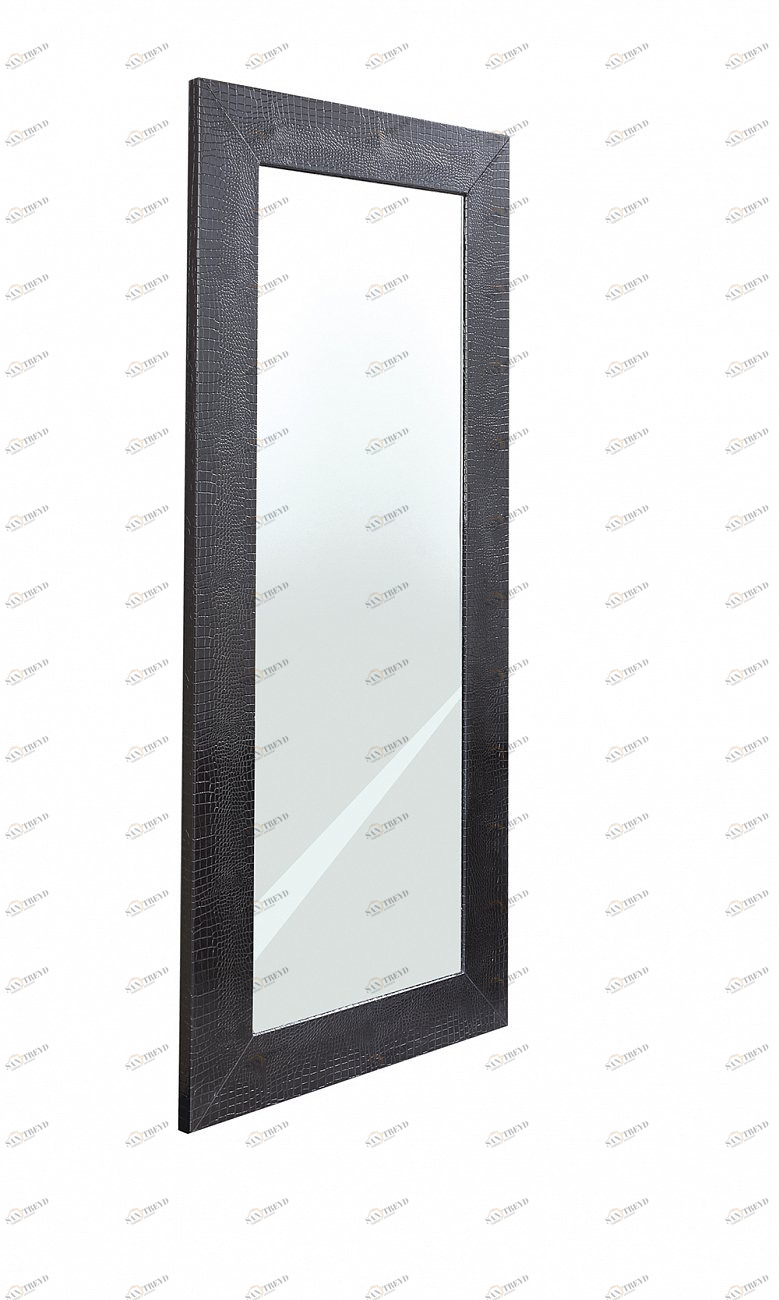 Напольное зеркало прямоугольное черное Quadro ESF ДИЗАЙНЕРСКИЕ 043884 Черный 