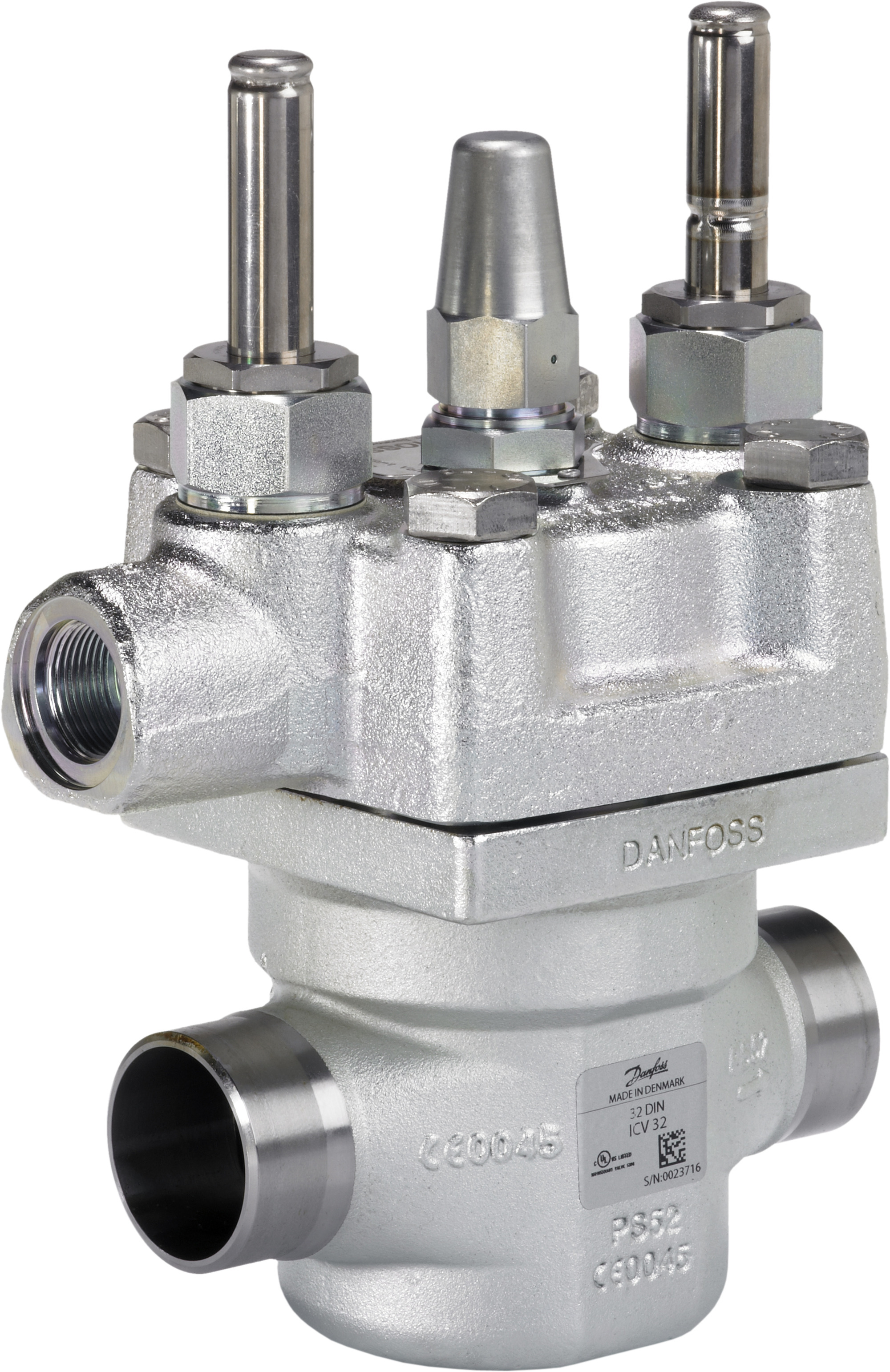 Danfoss ICLX — двухступенчатые клапаны ICLX 32 (D 32) Клапан соленоидный 027H3040  - Вид №5