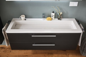 WME919E61 Накладная раковина на столешницу  прямоугольная Puris