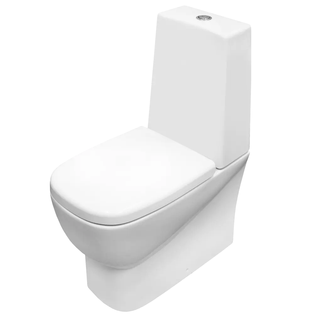 Унитаз напольный Infinity Mono SL DM универсальный выпуск двойной слив SANITA LUXE STLM-2033565