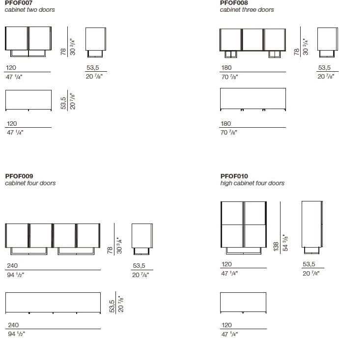 Bodema Комод из мдф с распашными дверцами Profile sun-id-1387690 - Вид №8