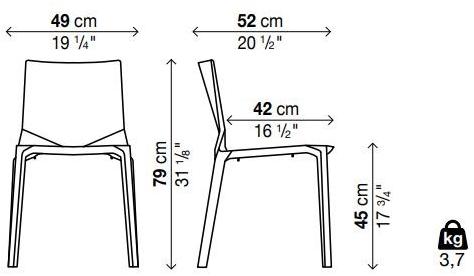 Kristalia Штабелируемый стул sun-id-1405200 - Вид №12