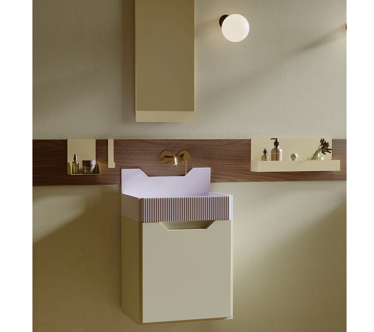 com_EXLAVFRIEZE2L/1515 Подвесная раковина настенная прямоугольная Ex.T Frieze - Вид №1