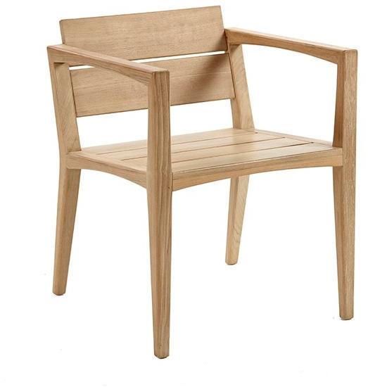 Royal Botania Садовый стул из тика с подлокотниками Zenhit sun-id-1366630 - Вид №2