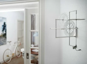 bloomming Настенные часы из нержавеющей стали