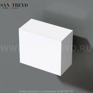 Effegibi ACCESSORI Модульная скамейка для облицовки, секция правая боковая заглушка белая SV31000009