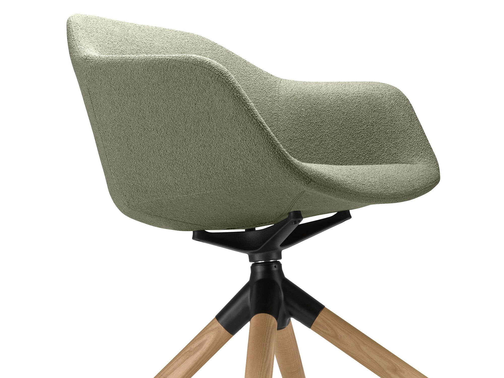 Тканевый поворотный стул с подлокотниками LD Seating Riva ARCH-00107429 - Вид №3