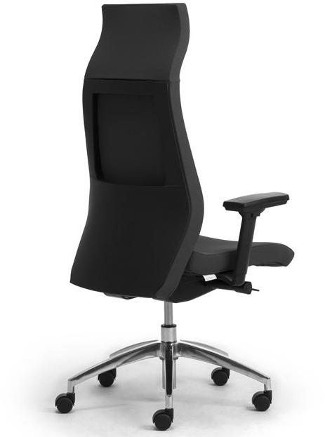 Leyform Поворотный офисный стул из ткани с подлокотниками  80012  - Вид №2