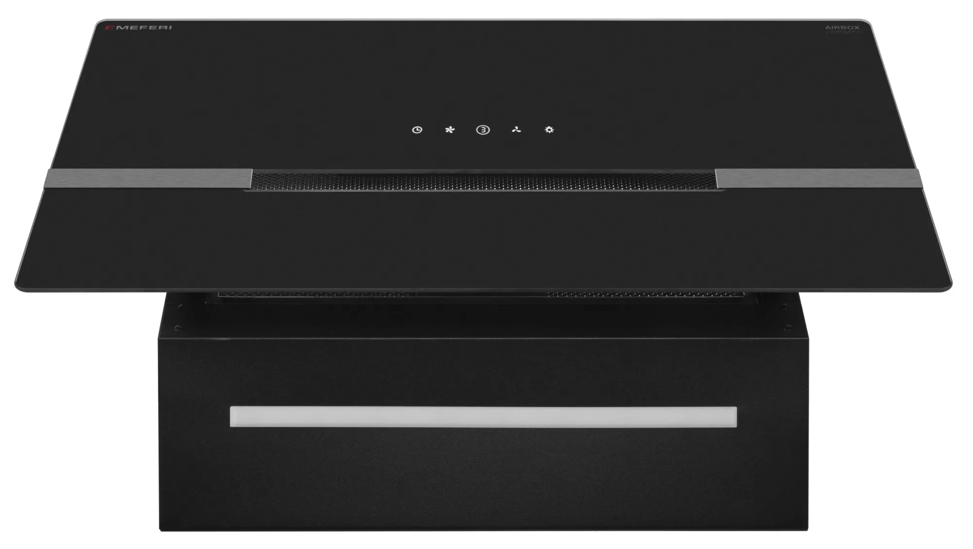 9270618 Вытяжка наклонная Meferi AIRBOX60BK COMFORT PLUS черный/черный STDN-0121530 - Вид №8