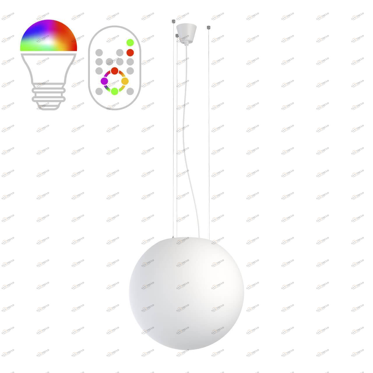 Подвесной светильник M3light Sphere 10162540 M3LIGHT ДИЗАЙНЕРСКИЕ, SPHERE 314991 Белый 