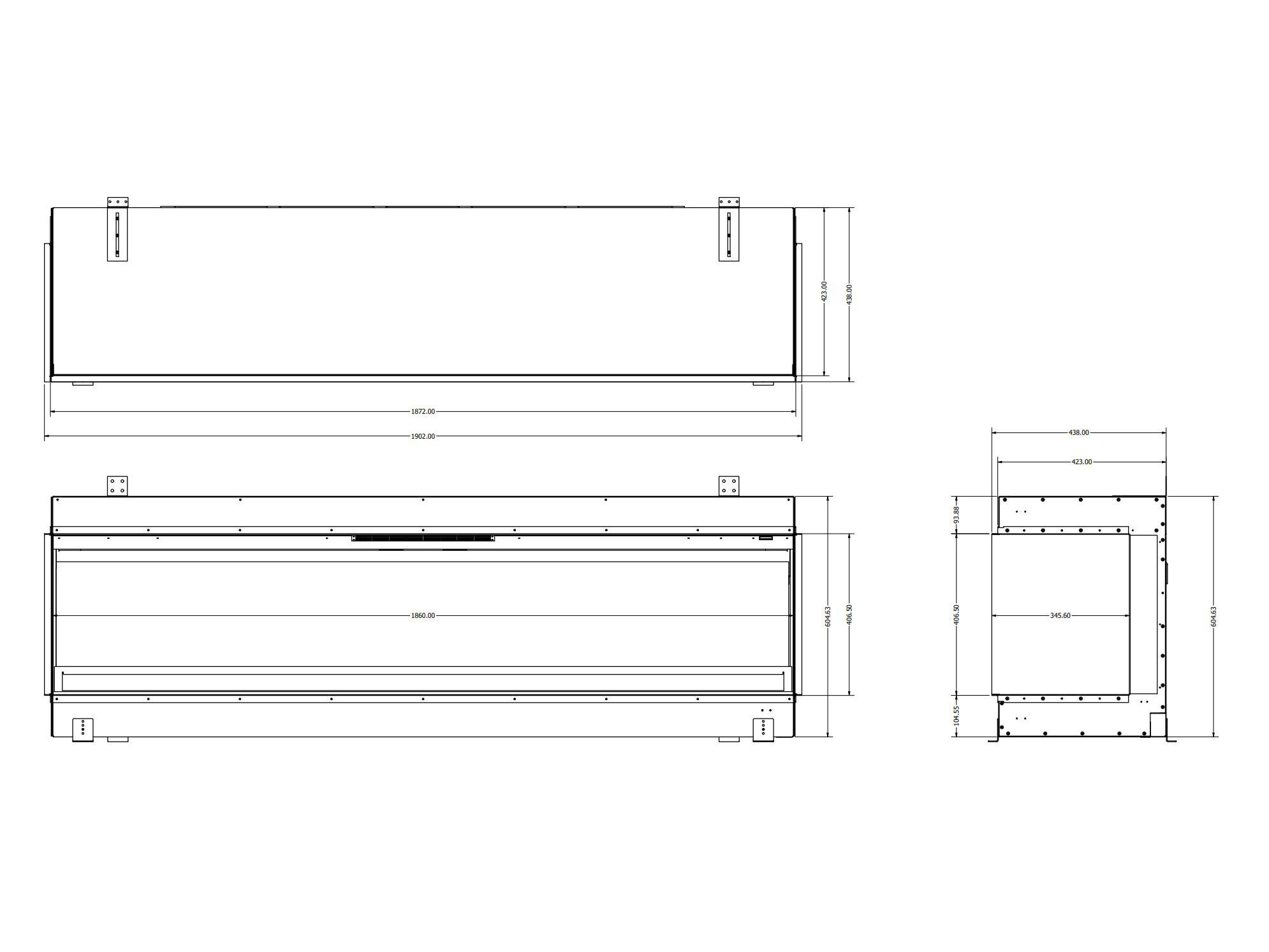 Голографический электрический камин BRITISH FIRES Genesis ARCH-00086730 - Вид №2