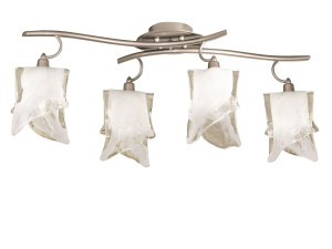 Стеклянный светодиодный потолочный светильник