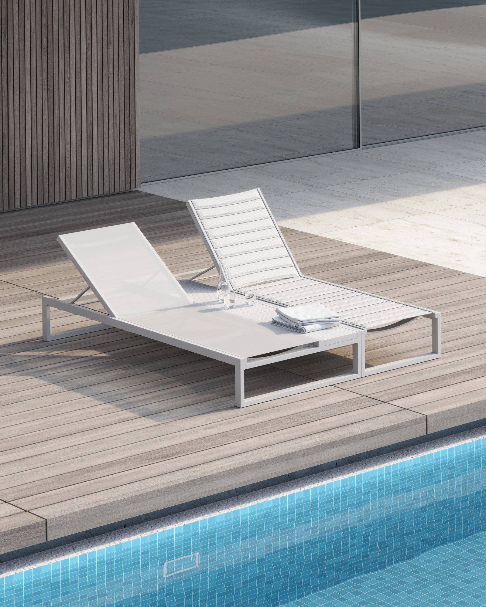 Алюминиевая кровать с порошковым покрытием Case Eos ARCH-00078802 - Вид №15