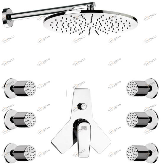 Remer Rubinetterie Смеситель для душа с лейкой Atmos A09vs06