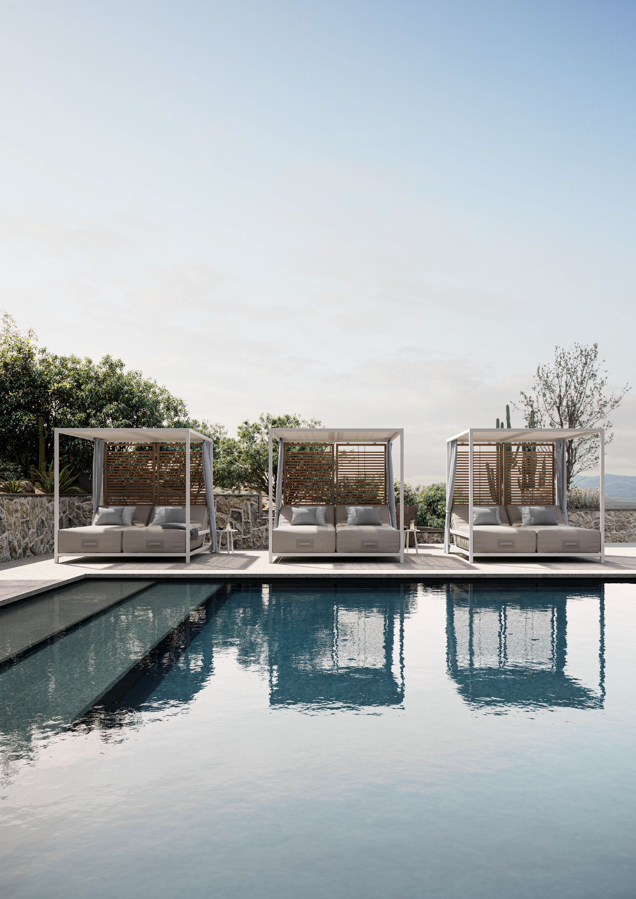 Алюминиевая беседка со столом Atmosphera альков ARCH-00084881 - Вид №6