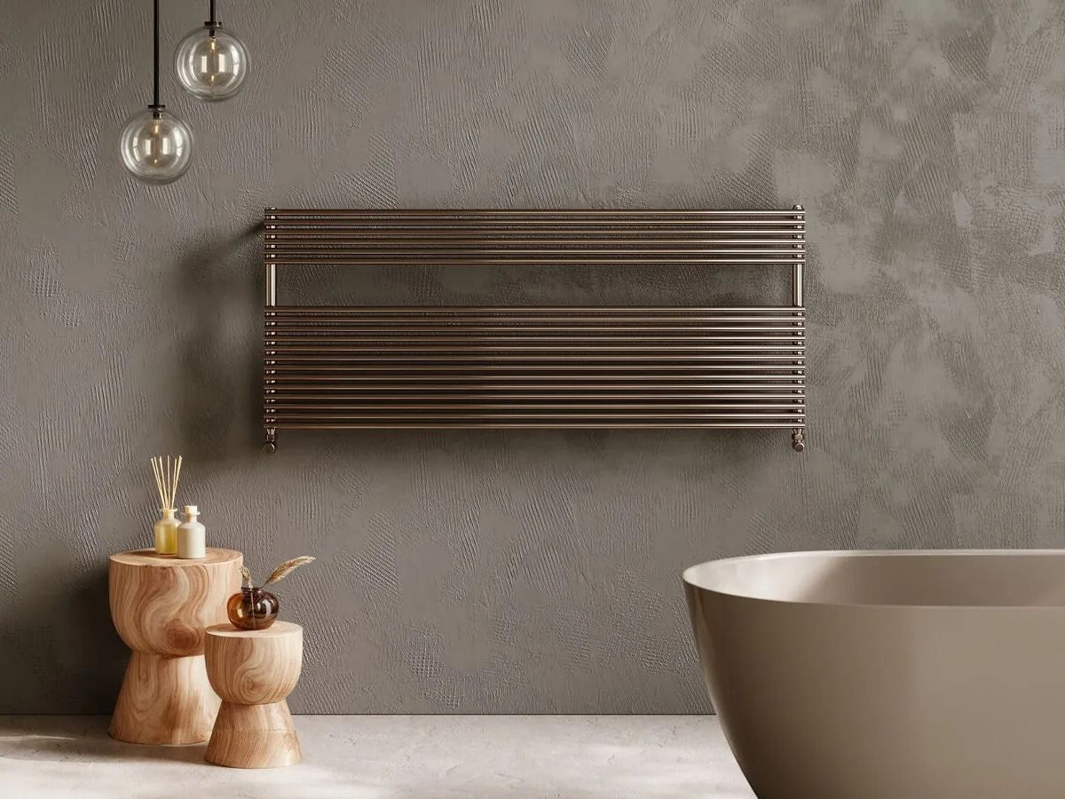 Атласная сталь горячей воды полотенцесушитель Cordivari ELEN ARCH-00103349