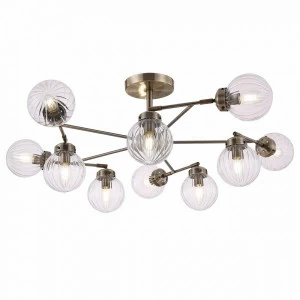 Люстра подвесная латунная Daisy 10BS FREYA ДИЗАЙНЕРСКИЕ, MODERN 00-3956394 Золото