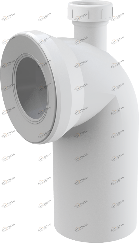 Колено для унитаза с присоединением DN40 - колено 90° ALCAPLAST A9090P40