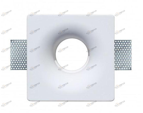 GESSO Встраиваемый в потолок держатель точечного светильника из гипса  806c 