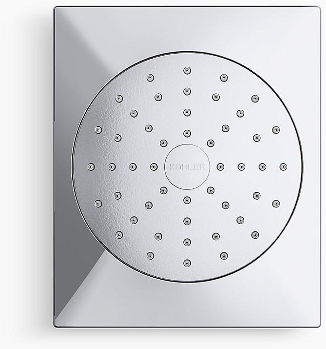 KOHLER Однофункциональная душевая лейка Loure 1,75 галлона в минуту с технологией всасывания воздуха Katalyst K-45215-G-SN  - Вид №2