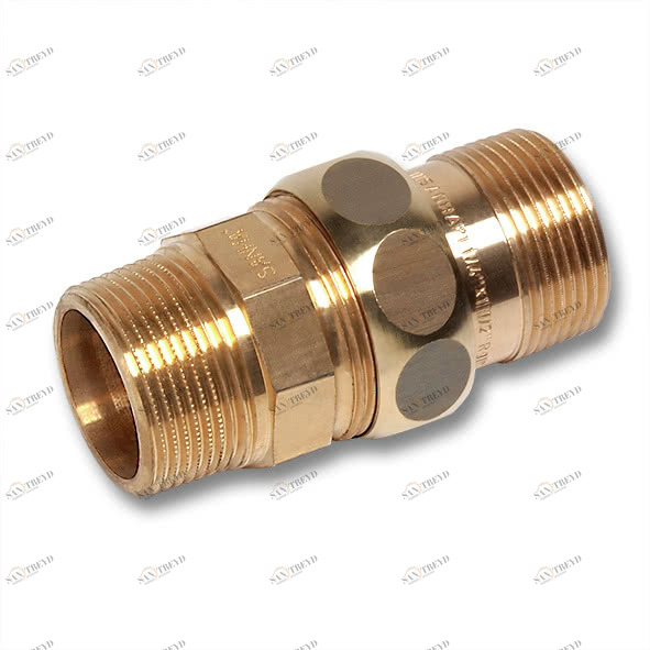 222434R SANHA 224 компресионное соединение, сгон Об-Об, латунь 3/4 мм 