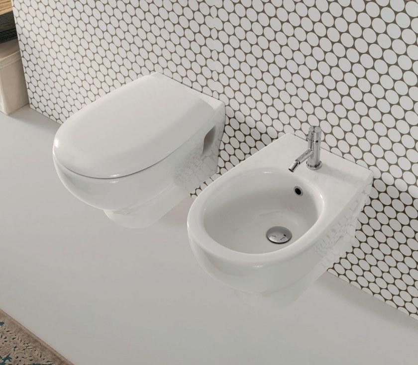 Grs03 Подвесной унитаз настенный Белый Ceramica Globo Grace Италия - Вид №1