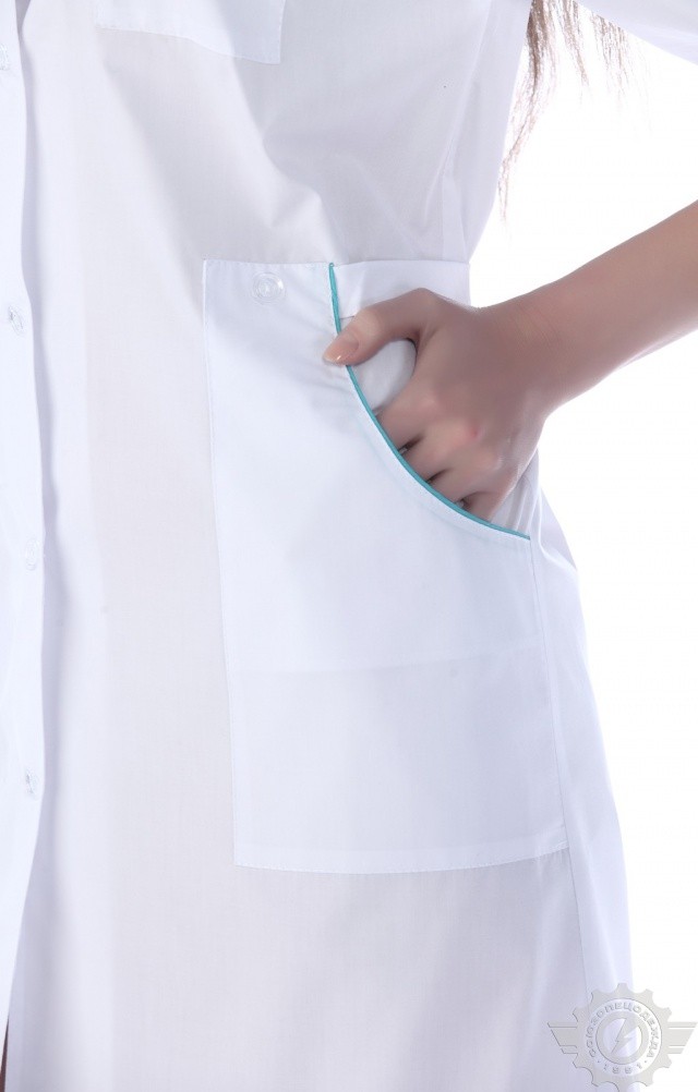 63621 Халат "Оксана"  Медицинская одежда  размер 54/170-176 Спецодежда  - Вид №5