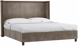 30714 Кровать с ортопедическим основанием и ящиком 1.6 Модерн Серебряный дождь R-HOME