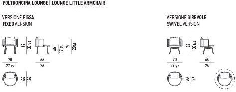 Minotti Кресло с подлокотниками Torii sun-id-1388471 - Вид №12