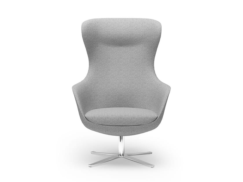 Вращающееся кресло с высокой спинкой SCHNEEWEISS interior LOUNGE 620 - 621 - 621/V ARCH-00116389