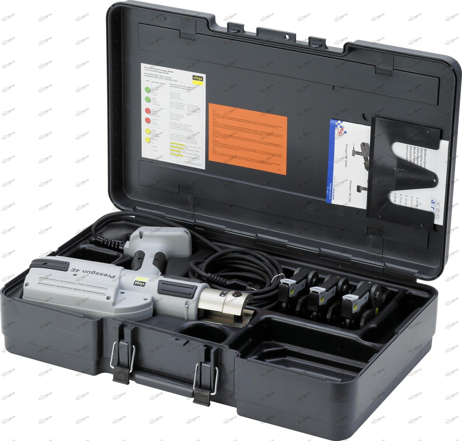 671 655 1) Модель 5397.2 Трубопроводные системы  Системные пресс-инструменты  Системные пресс-инструменты  Блок питания от сети / 230 В Santreyd 