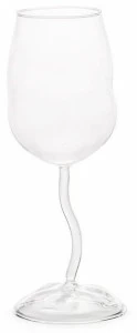 Seletti Бокал для вина из боросиликатного стекла Glass from sonny