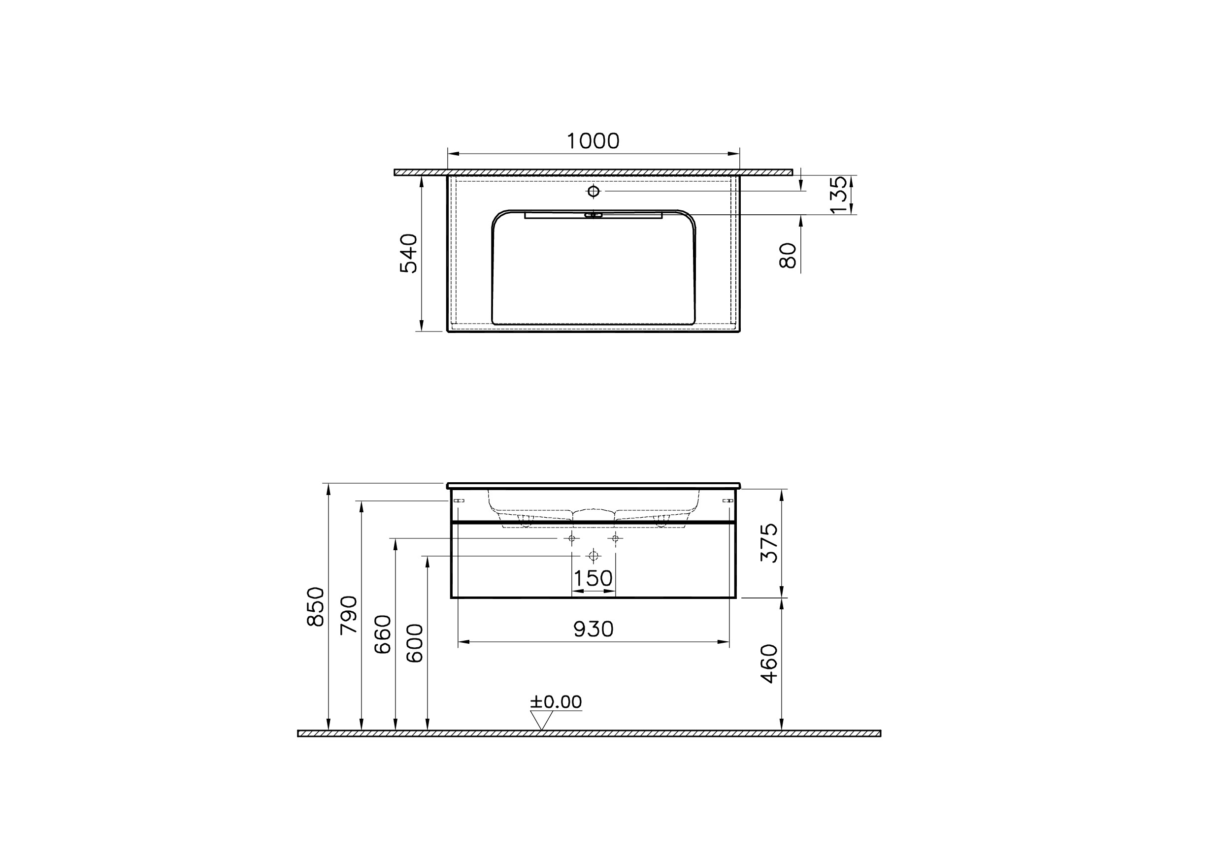 56235 Раковина Vitraglobal System Infinit  - Вид №1