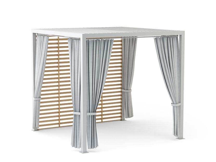 Беседка из алюминия и дерева Walters курорт ARCH-00052686 - Вид №1