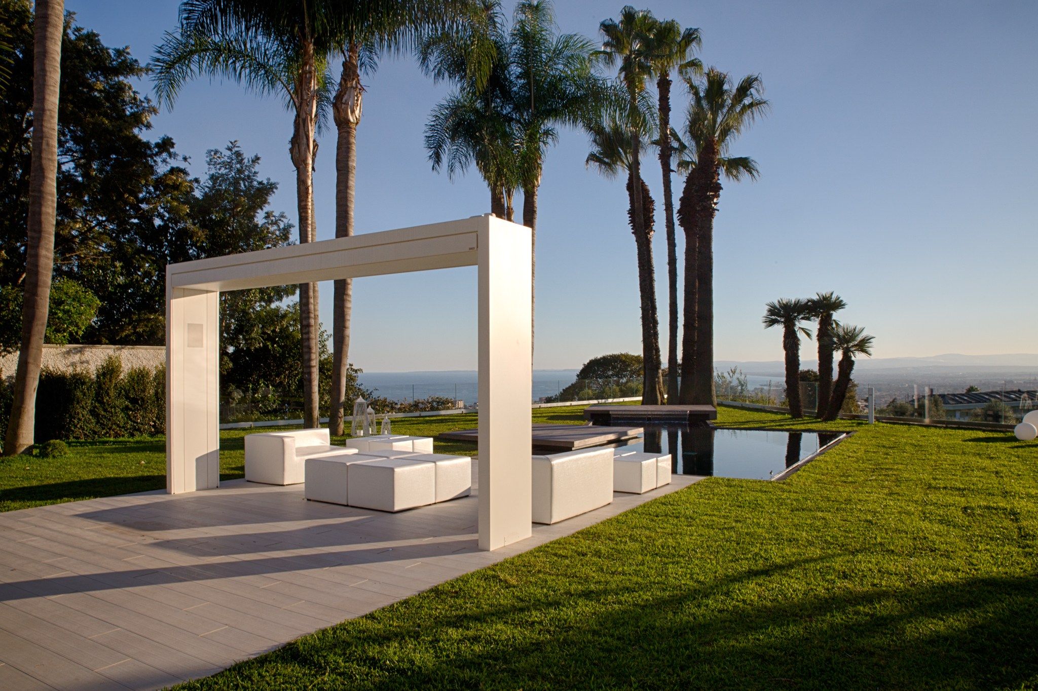 Самонесущий моторизованный козырек от солнца UNOSIDER GATE SHADE ARCH-00152562 - Вид №9