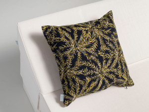 Напольная ткань полосатая подушка