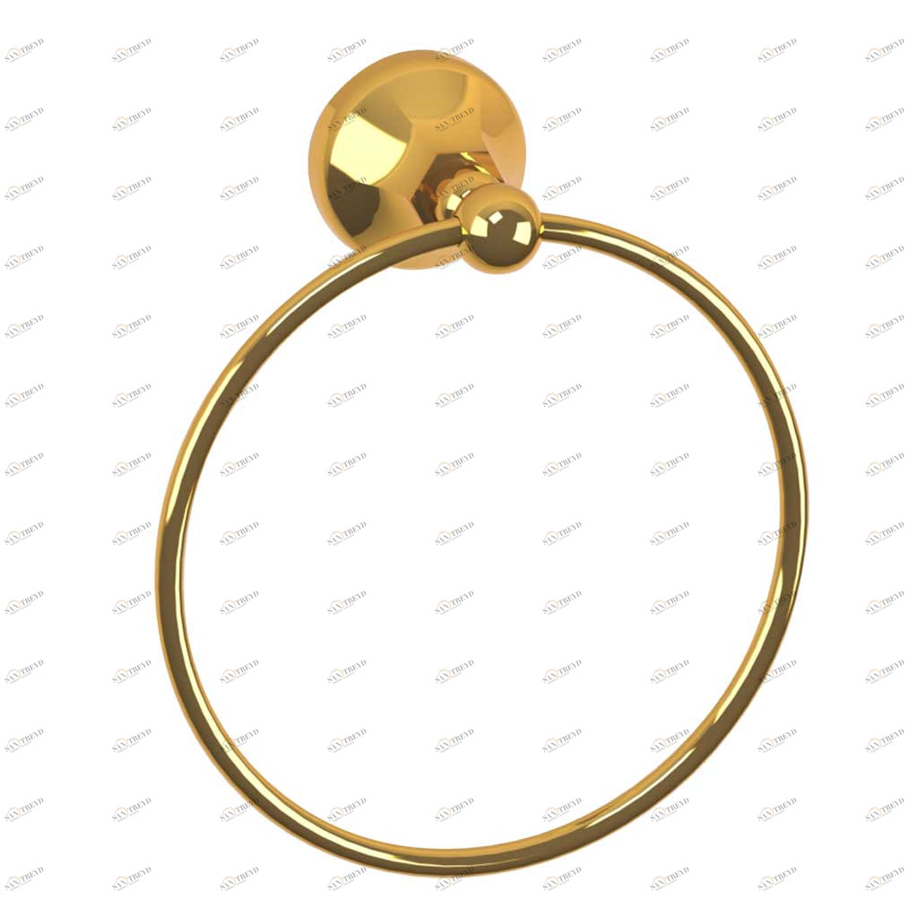 C06-510 C06-510 Кольцо для полотенца настенное ШАРЛЕТИ Cristal & Bronze CHARLÉTY Charlety