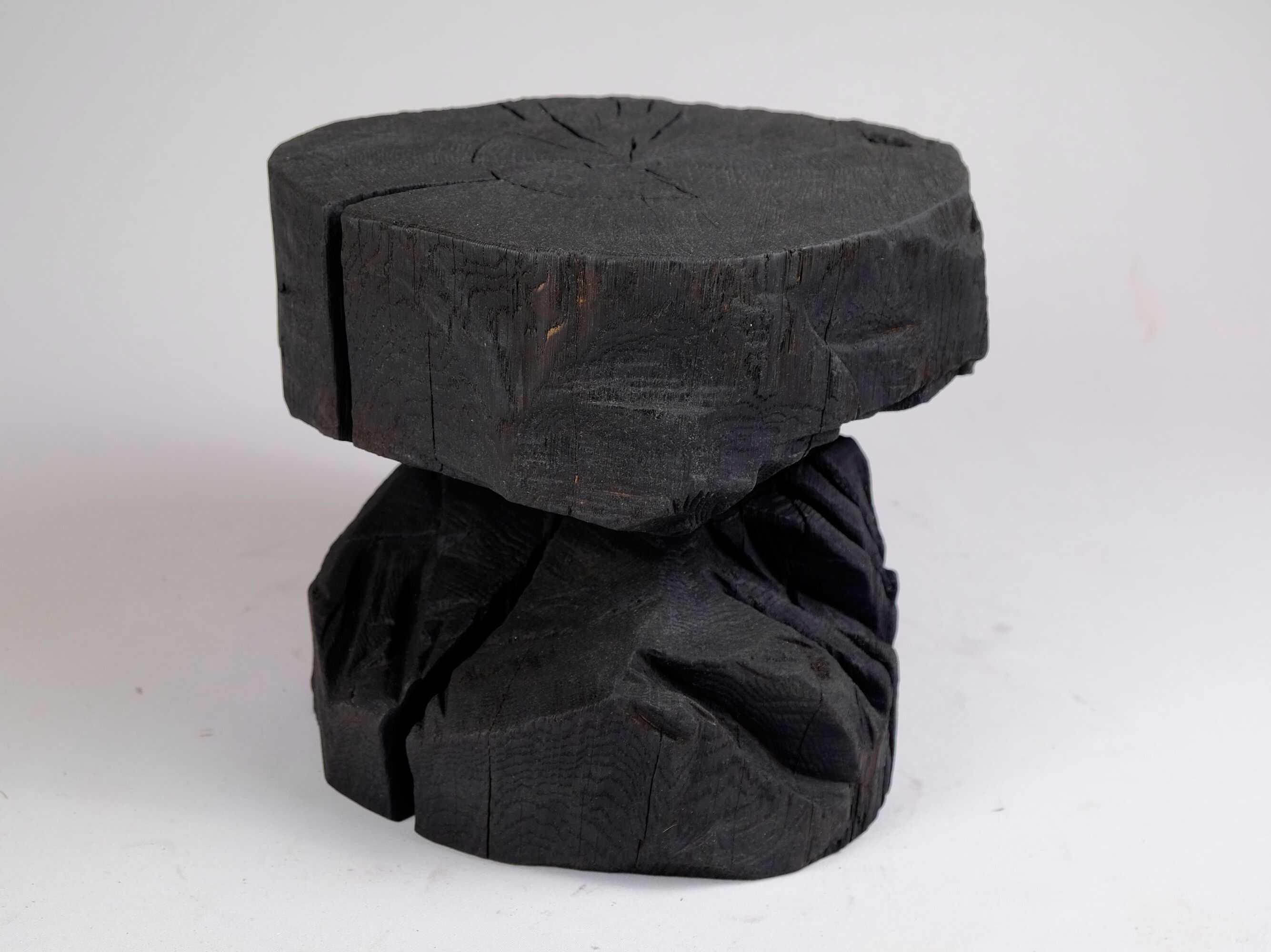 Круглый журнальный столик из дуба Logniture Jownik ARCH-00092842 - Вид №8