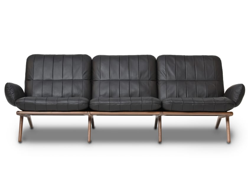 3-местный кожаный диван de Sede DS-531 ARCH-00028650