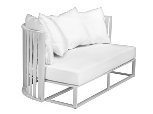 Мягкий садовый диван