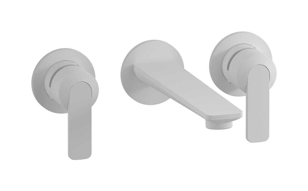 3 отверстия настенный смеситель для раковины с автоматическим сливом IB C-67 ARCH-00116195 - Вид №1