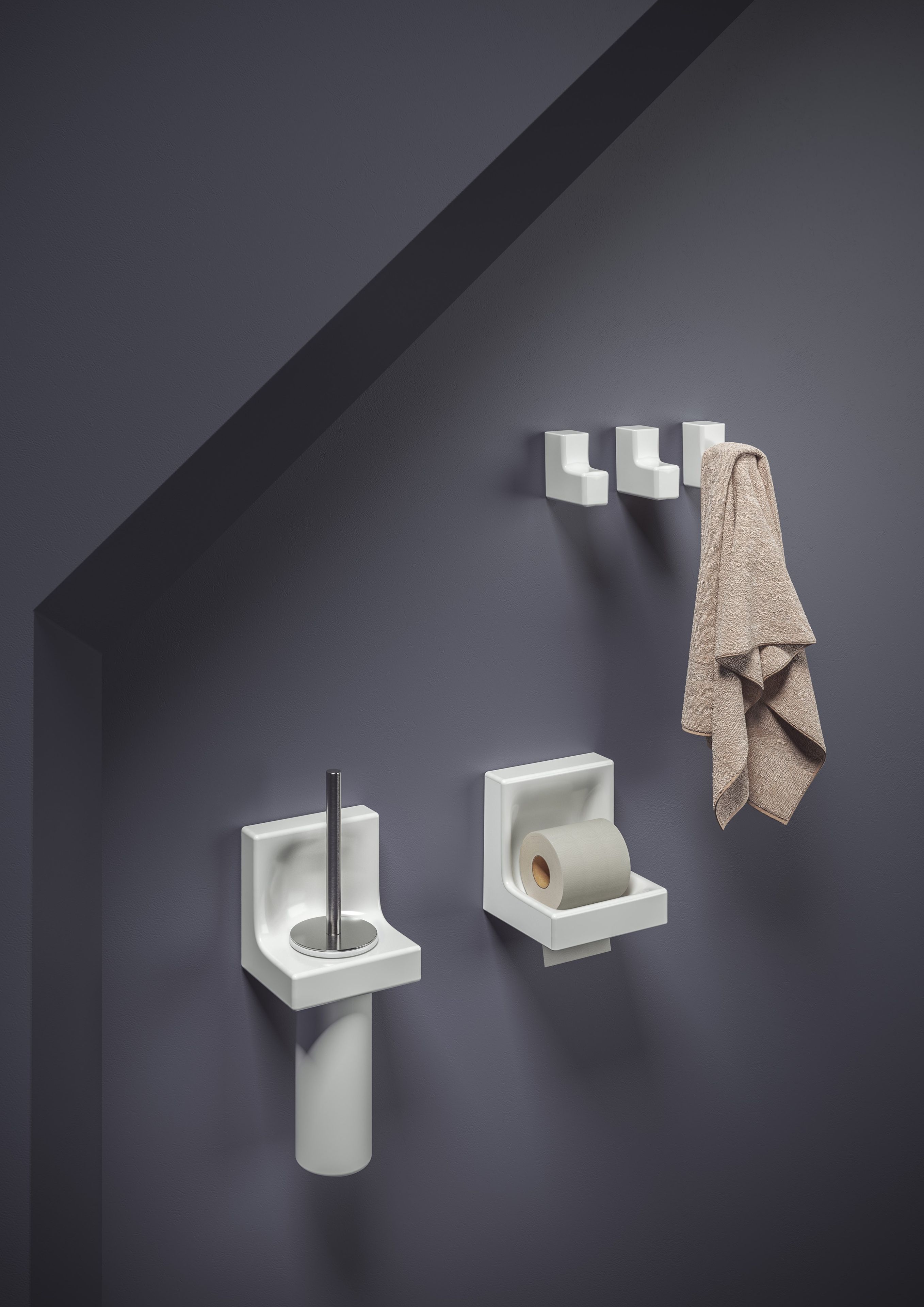 Керамическая вешалка для полотенец ArtCeram Joy ARCH-00015737