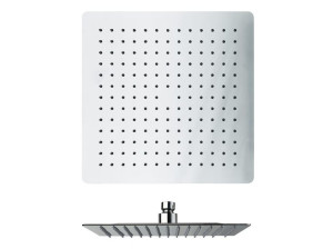 Потолочная квадратная душевая головка с системой защиты от накипи