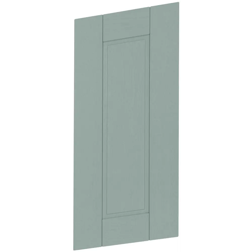 Фасад кухонный Томари Delinia ID голубой МДФ с геометрической филенкой 82011024 STLM-0017401