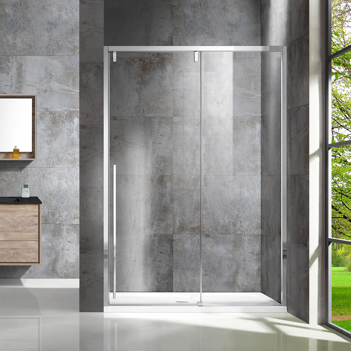 VDS-1L140CL-1 Душевая дверь Vincea Lugano Santreyd