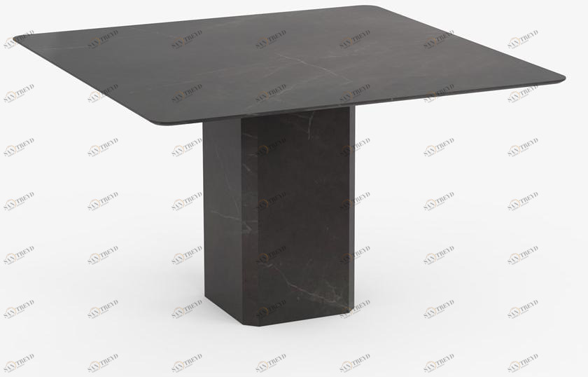 Miter Квадратный обеденный стол из керамогранита Alai sun-id-1496439