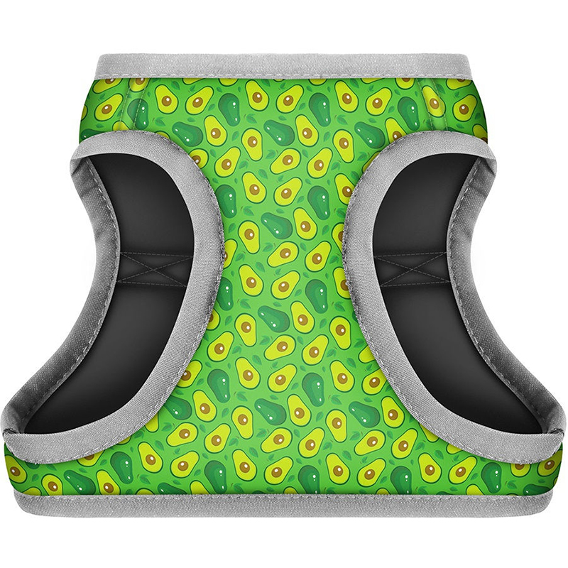 ПР0053667 Шлейка для собак Waudog с рисунком Авокадо (XS4, обхват груди 36-39см, обхват шеи 26-28см) COLLAR  - Вид №1