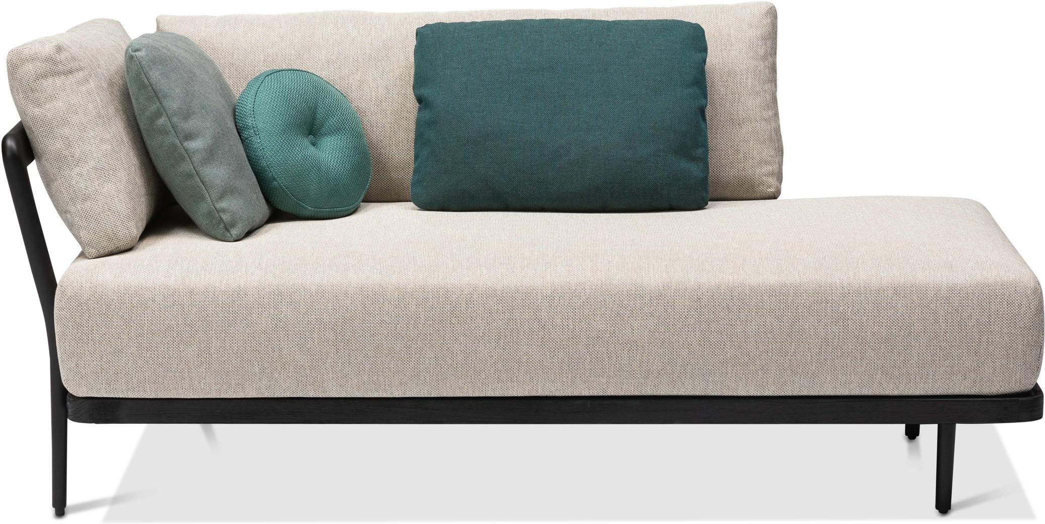 Двустороннее правое сиденье лава teak nero Manutti Flex MNST519 - Вид №1