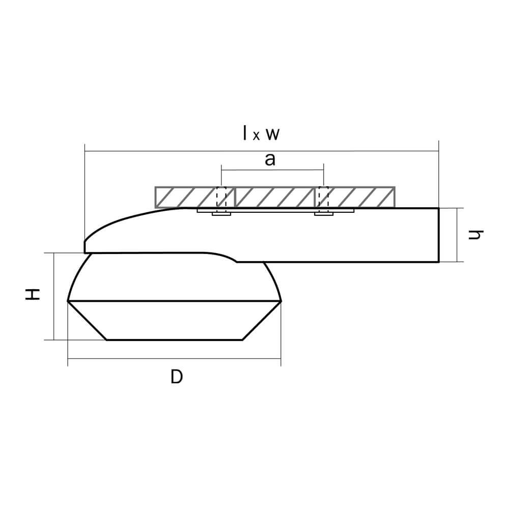 Потолочный светодиодный светильник Lightstar Orbe 051319 LIGHTSTAR ORBE 204046 Серый  - Вид №1