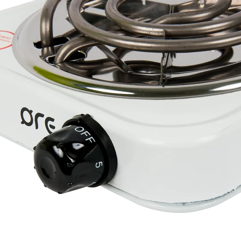 Плитка электрическая настольная ORE СВ30 21 см 1 конфорка цвет белый STLM-2000839 - Вид №4